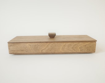 Wooden Incense Storage Box - Sophisticated Holder for Incense, Ideal for Meditation and Calm Environments, Stick Incense Box
