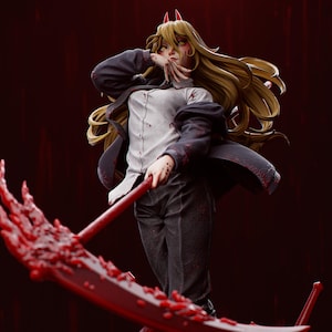 Figura de Fan Art da Demon Girl - Impressão 3D