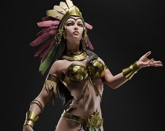 Aztec goddess figure - 3D printing