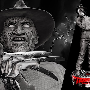 Fredy Krueger Fan Art Figure - Movies - 3D Printing