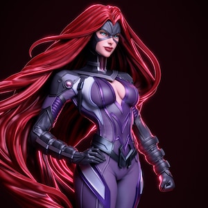 Medusa Fan Art Figure - Superheroes - 3D Printing