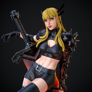Magik Fanart Figure - Superheroes - 3D Printing