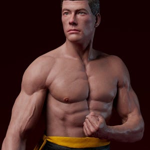 Bloodsport fan art figure - movies - 3D printing