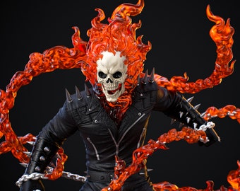 Ghost rider fanart figure - Superheroes - 3D printing