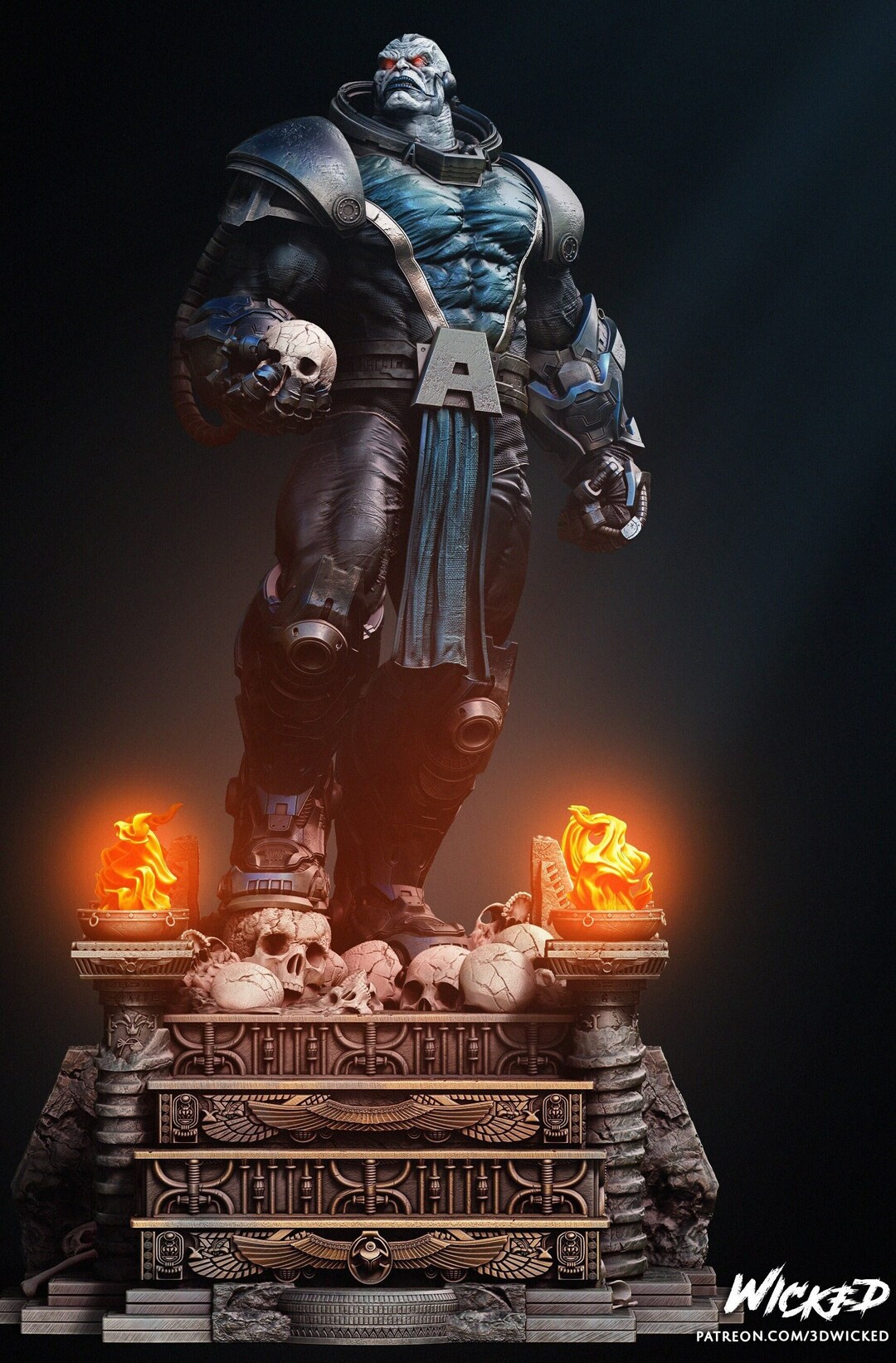 Marvel Apocalypse Figure - X-factor - Superheroes - 21cm