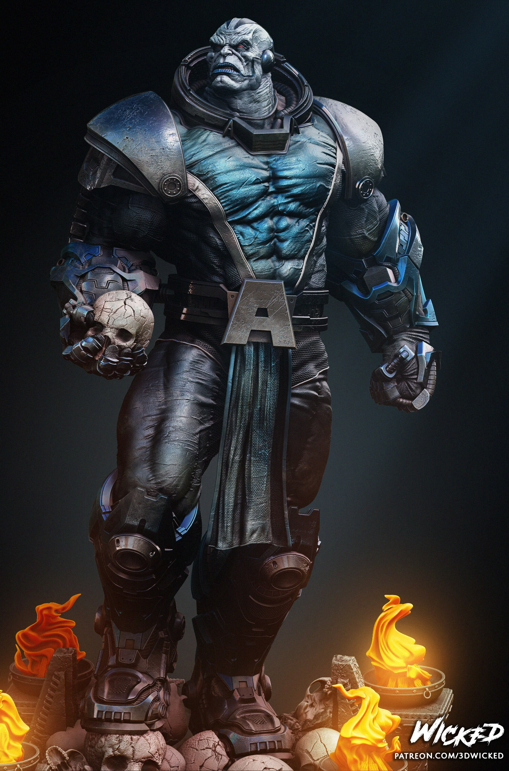 Marvel Apocalypse Figure - X-factor - Superheroes - 21cm