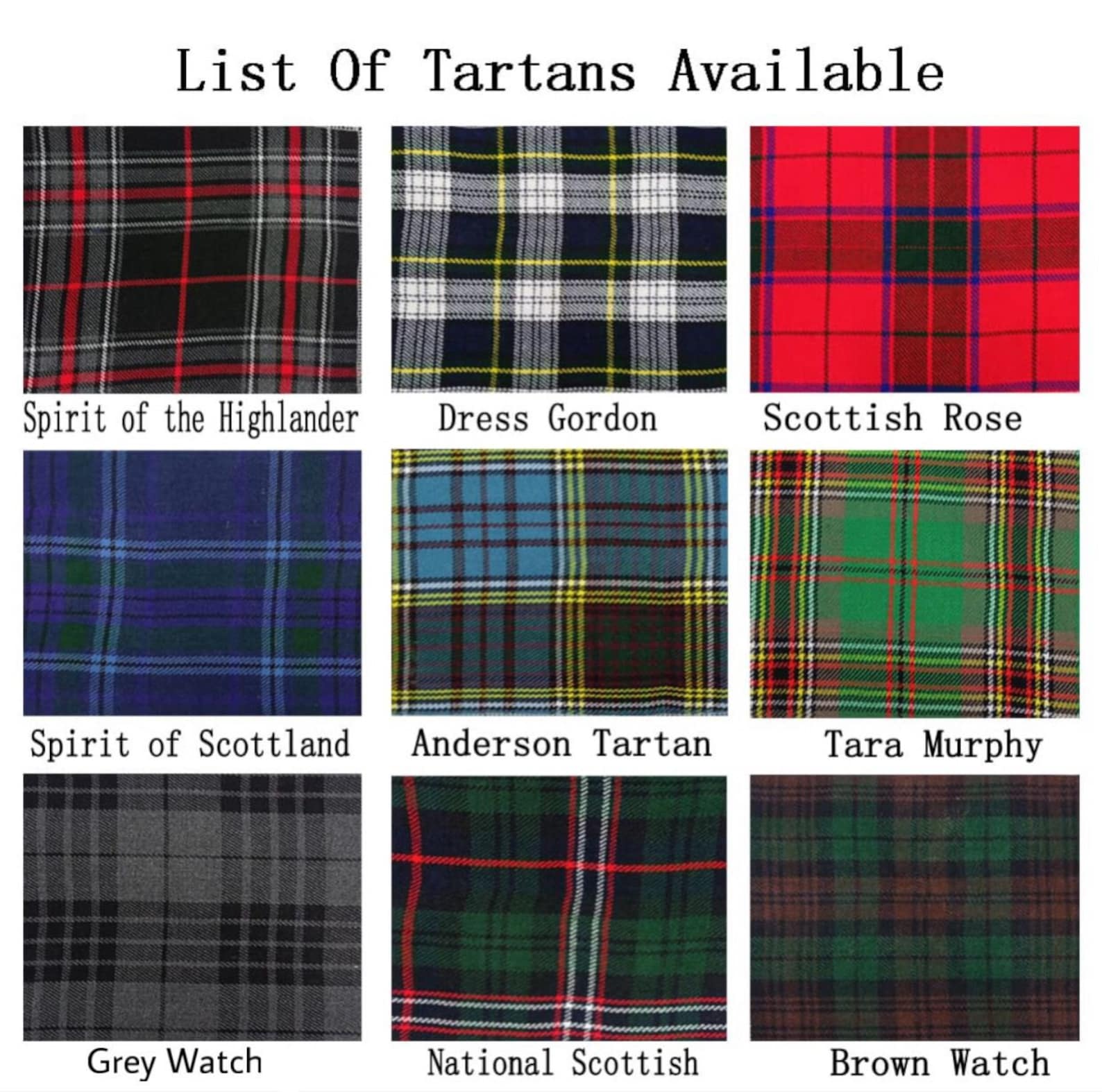 Kilt Für Herren – Traditioneller Schottenrock Mit Klettverschluss, 4,5 M Länge, 473 G, Acryl-Woll-Mix, Inklusive Schottisches Karo-Muster