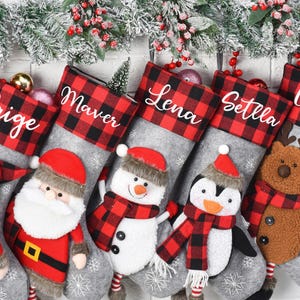 Personalized Christmas Stockings,Embroidered Christmas Stocking with name,Knit Christmas Stockings,Monogram Family Stockings,Christmas Gift