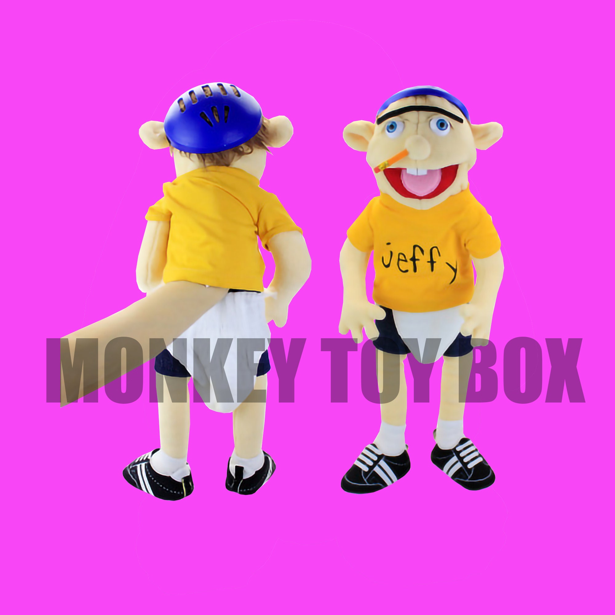 Jeffy Puppet Jeffy Puppet Plush Toy Jeffy Dolls Jeffy Figurine Playhouse  anime