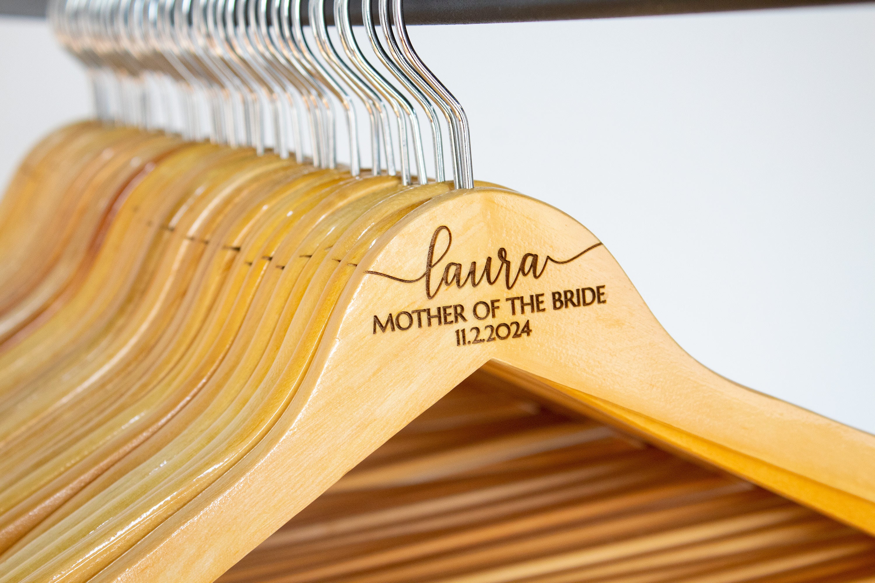 Custom Bridesmaid Hangers, Wedding Hangers, Bridesmaid Gifts, Bride Hanger, Wedding Dress Hanger, Bridesmaid Proposal, Personalized Hangers