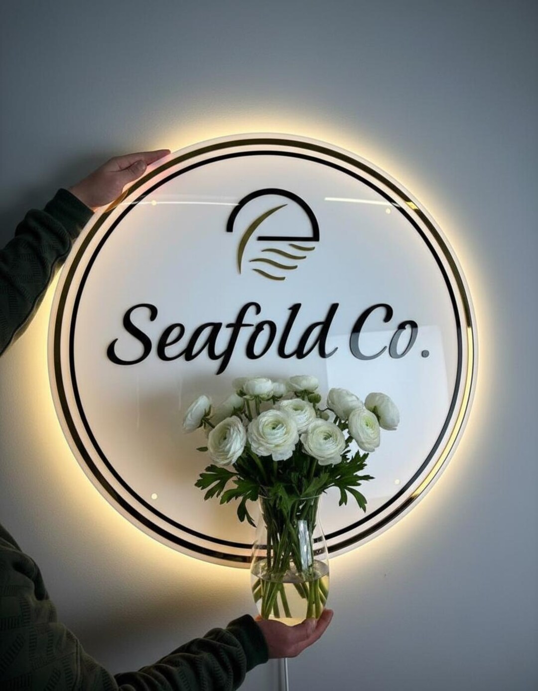 LED Sign | Custom Backlit Sign | 3D and UV Printed Acrylic Logo Sign ...