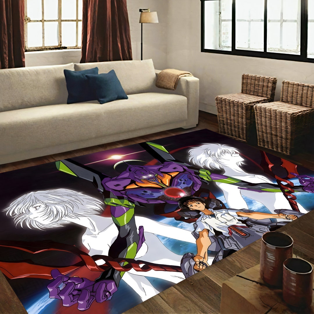 Anime Characters Rug, Anime Rug, Anime Area Rug, Japan Rug, Kids Rug ...