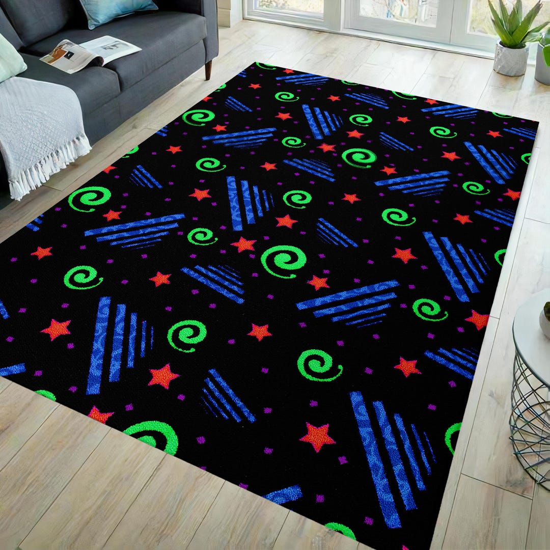 Arcade Rug, Colorful Rug, Arcade Room Rug, Arcade Bar Rug, Arcade ...