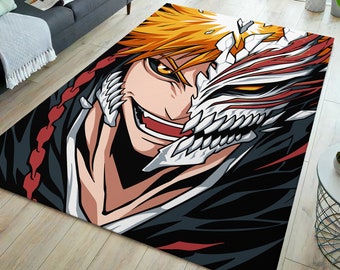 Anime rug, japanese rug, cartoon rug, nursery rug, home decor, anime carpet, kids room rug, teen room rug, anime gifts, anime print