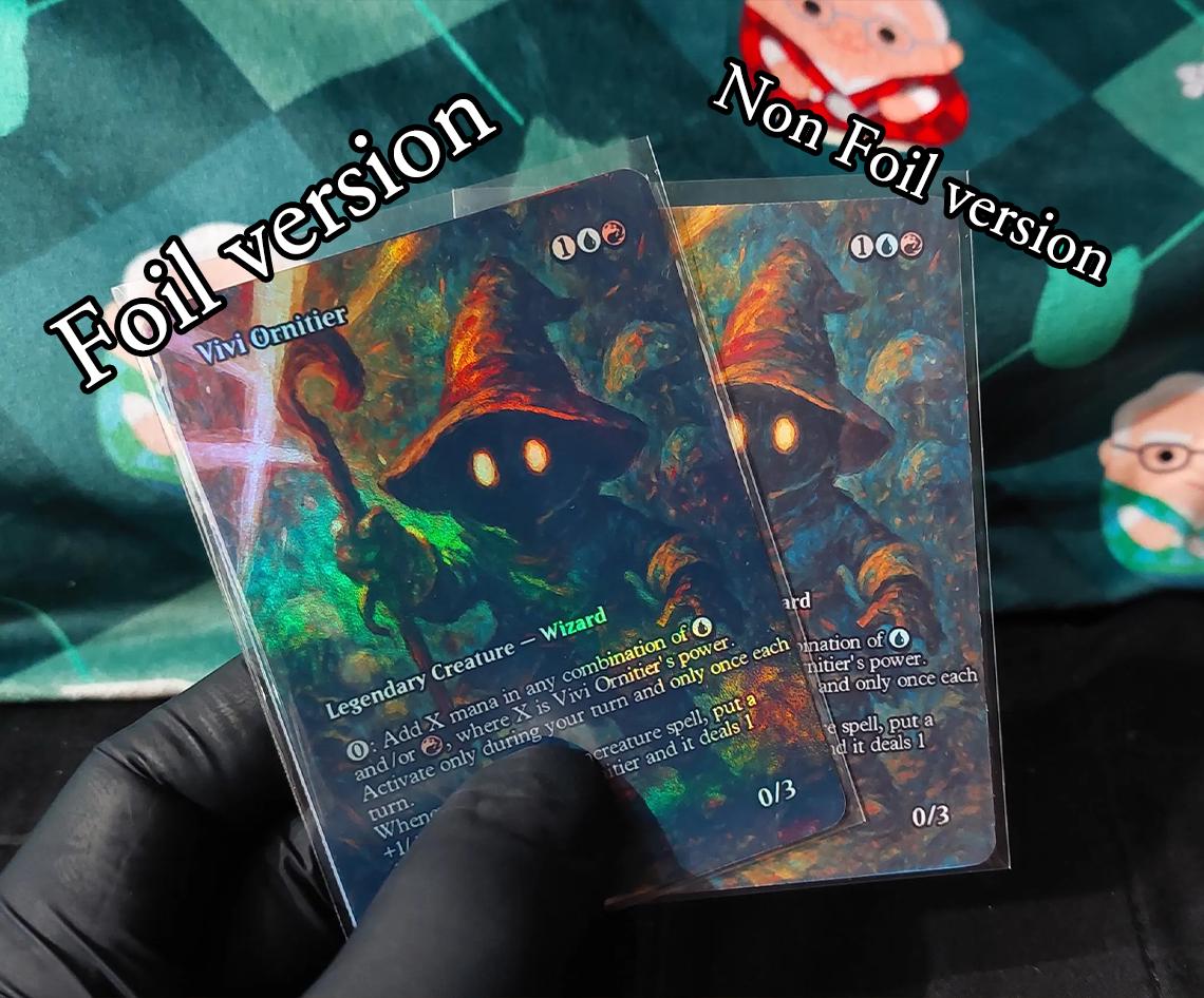 Vivi Ornitier - Full Borderless Custom Art EDH Proxy FF - Etsy Canada
