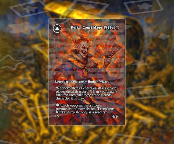 mtg kefka card Kefka, Court Mage Final Fantasy Proxy