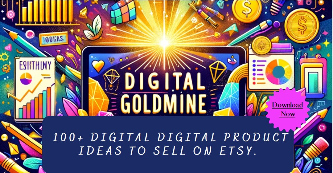 Etsy Goldmine: 100 Enchanting Digital Ideas to Skyrocket Your Sales - Etsy