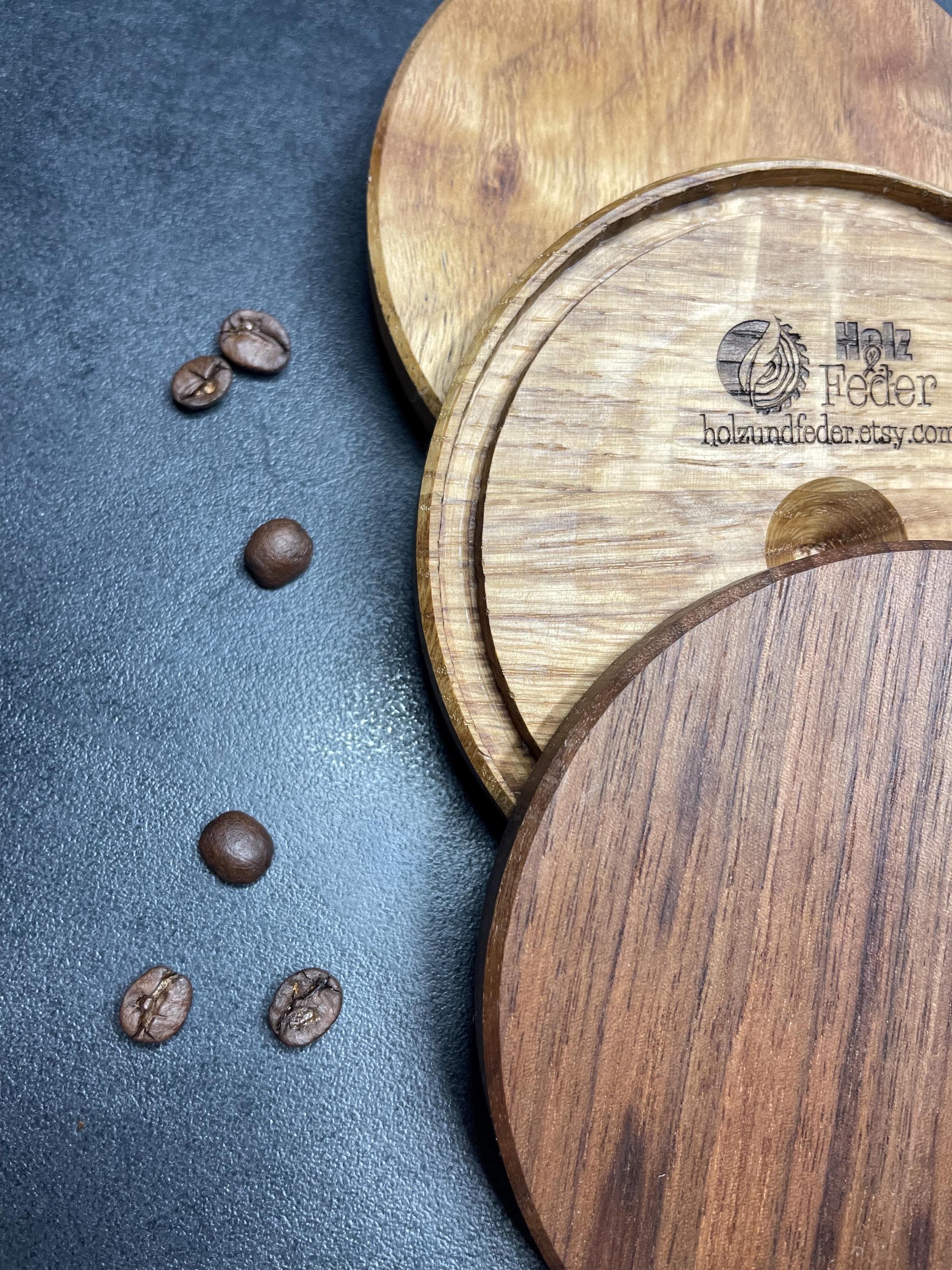 Wooden Lid for Eureka Mignon Single-dose Hopper - Oak, Walnut