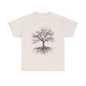 Tree Print T-shirt / Nature Lover Tee / Plant Lover Gift/ Hiking T Shirt/ /Outdoors /Camping shirt/ Earth Day Top/ Tree blossom print