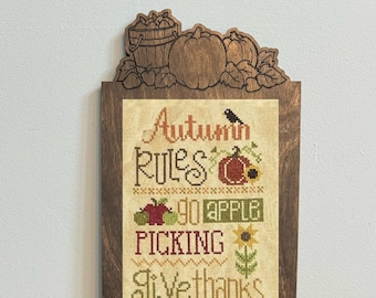 Autumn backing board