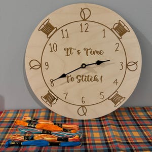 SMALL CANVAS CLUTCH STITCH OF TIME main image 1
