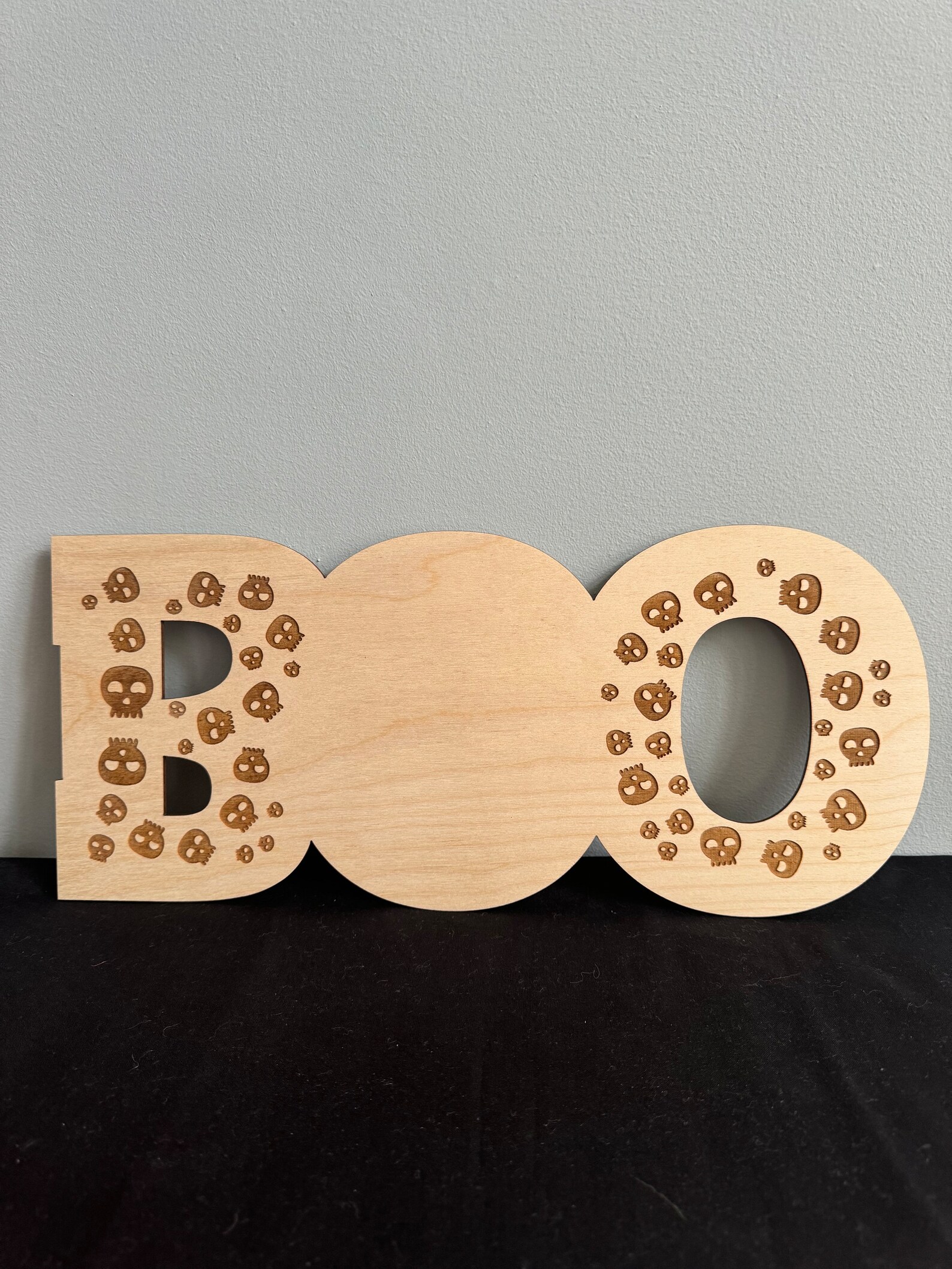 Haunted Boo Backing Board Etsy