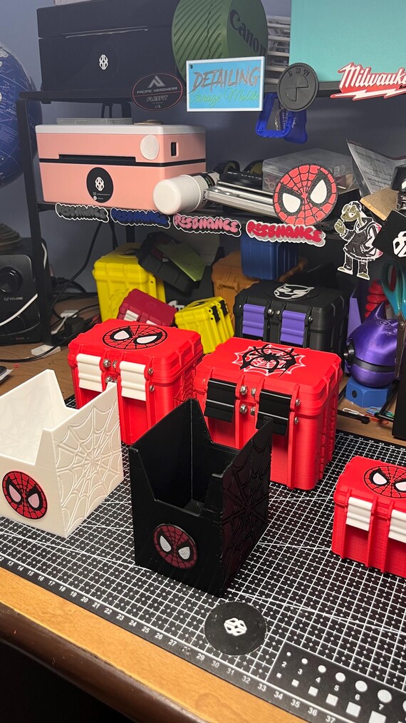 Spider-man MTG Commander Deck Box: 100+ Sleeved Card Capacity, 3D Printed, Magic the Gathering - Etsy Spider-man MTG Commander Deck Box: 100+ Sleeved Card Capacity, 3D Printed, Magic the Gathering - Etsy
