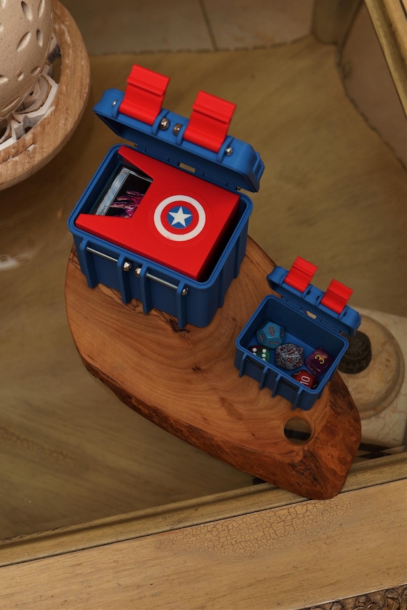 Captain American Commander Deck Box | Commander Deck Box