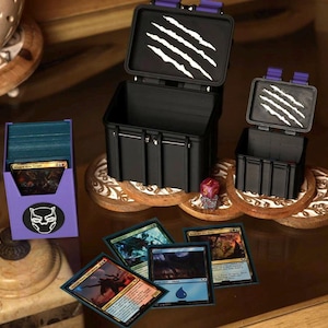 black panther mtg commander deck Secret Lair: Secret Lair x Marvel's (Non-Foil Edition) : Toys & Games First strike Survey the Realm Whenever Black Panther or another creature you control enters Wakanda Forever Precon Decklist: Unique,
