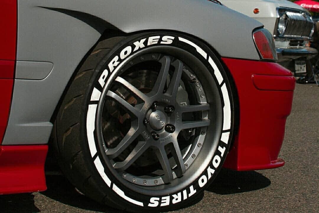 Tire Lettering Stickers White Stripe Toyo Tires Proxes Sticker 1.25 ...