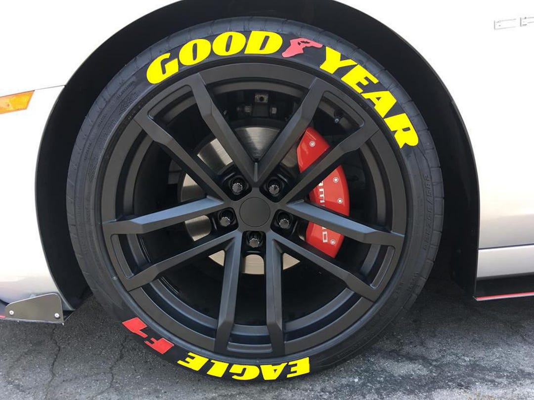 Tire Lettering Stickers Goodyear Eagle F1 Sticker 1 25