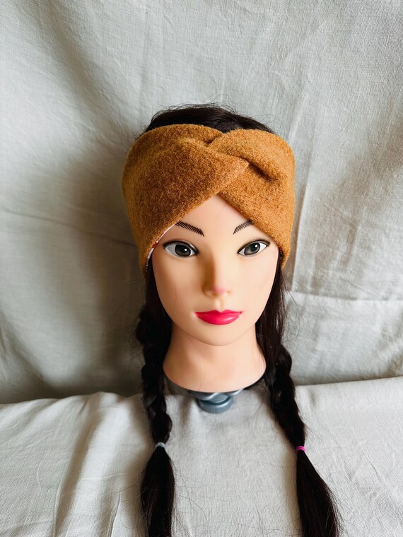 2 Fasce Per Capelli Invernali Da Donna In Morbidissimo Pile – Calde, Elastiche E Alla Moda (Nero + Grigio)