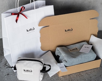 Stylische Kosmetiktasche aus Samt