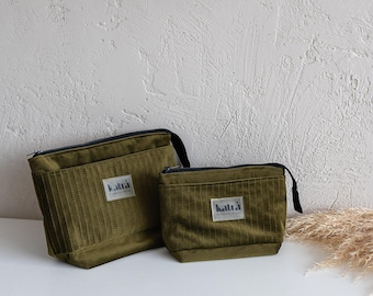 Velours-Kosmetiktasche: Unisex-Reise-Make-up-Organizer