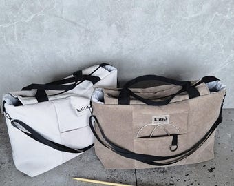 XL Knitting project bags with zipper