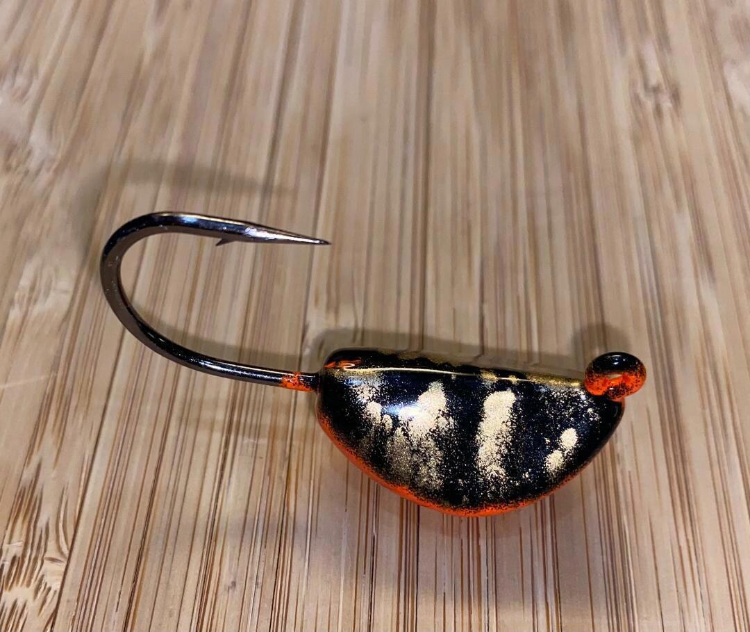 Last round of sheepshead and tog jigs with a few bucktails painted up