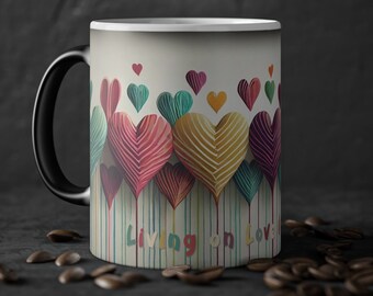 Living on Love (and coffee) // Magic Heat-Reactive Mug