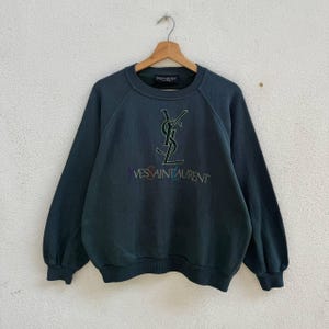Yves Saint Laurent Sweatshirt - Etsy