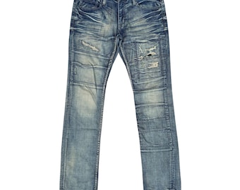 Vintage Edge Rupert distressed jeans 32x33 Punk Style Nice Design