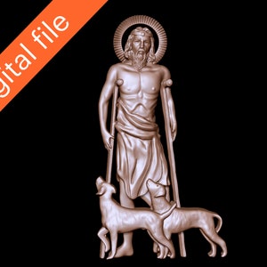 Saint Lazarus 3D print model