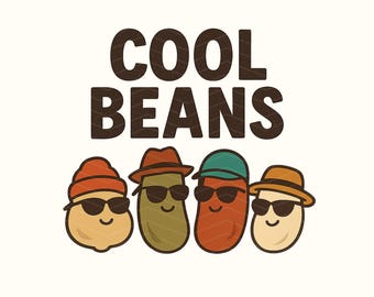 The Cool Beans Clip Art Pack - Etsy