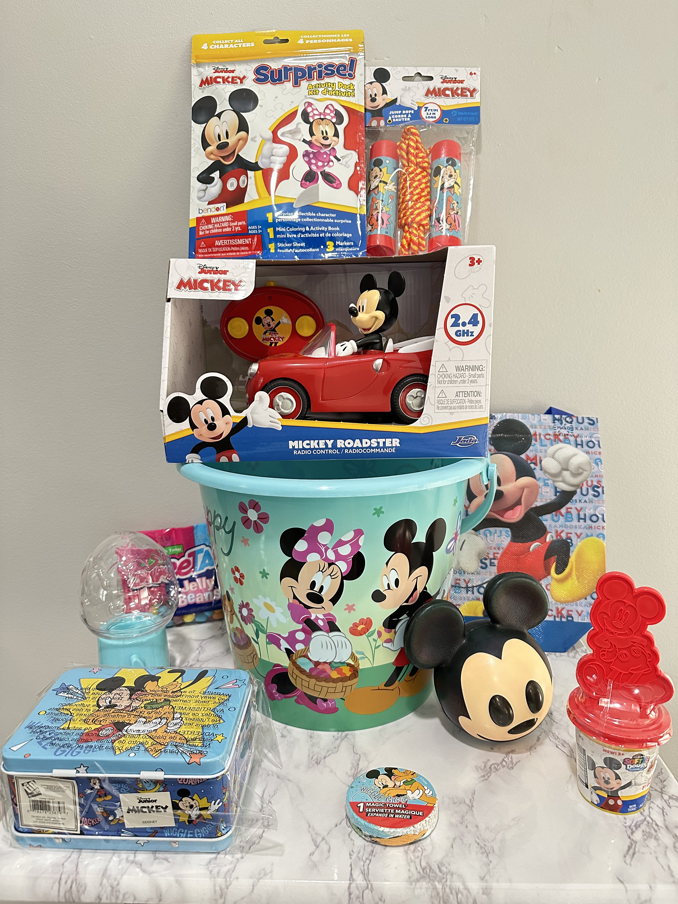 Mickey Mouse Themed Easter Basket