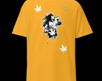 Men's Rasta T-Shirt: Unique Design, Comfortable Cotton Tee