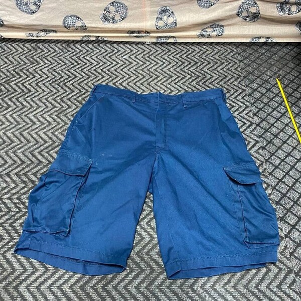 Vintage Levis Cargo Shorts Multipocket Cotton Mens