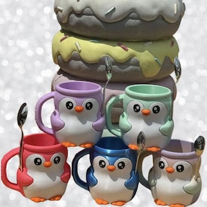 Ice Cream Pint Cozy, Unique gift– Reusable Mug, Two Spoon Holders and hideaway Fits Pint Ice Cream