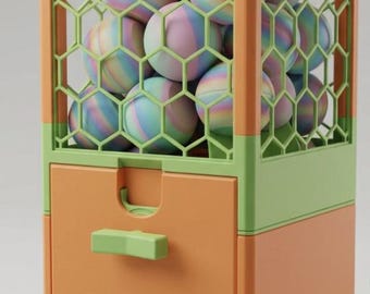 Automat do sprzedaży GachaPop LITE Stackable | Modułowy dozownik kapsułek, zabawka na biurko, automat do nagród na imprezę