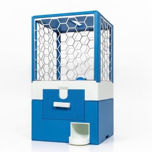 Gacha Pop Stackable Vending Machine | Modular Capsule Dispenser | Mini Gachapon Toy | Desk Toy Gift | Party Prize Machine