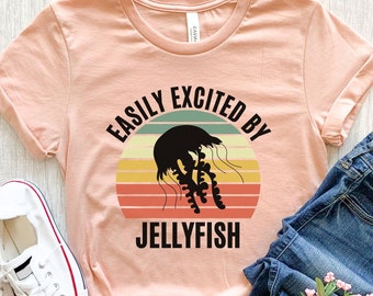 Jellyfish Shirt, Jellyfish Gift, Jellyfish T Shirt, Jellyfish Tshirt, Jellyfish Animal Shirt, Beach Shirt, Jellyfish Kids Tee, Gift For Him