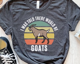 Grappig geiten-T-shirt, boer-T-shirt dames, dwerggeit boerderijdierenshirt