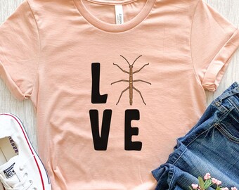 Stick Bug Shirt, Walking Stick Love Tee for Insect Keepers and Exotic Pet Owners